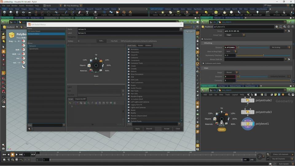第34回目：Radial Menueのカスタマイズ | CGWORLD ONLINE ACADEMY